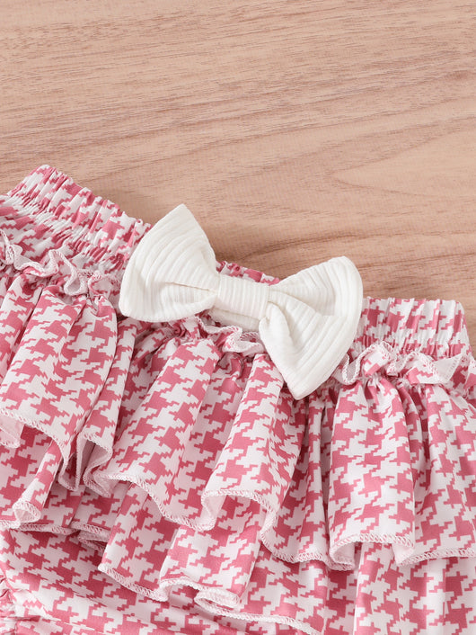Conjunto Elegante de Dos Piezas para Niña: Chaleco Acolchado y Vestido Corto - Image 14