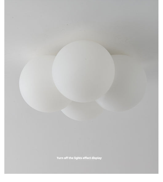Lámpara de Techo Minimalista Nube para Restaurante - Ambiente Acogedor y Romántico - Image 6