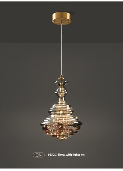 Lámpara Colgante de Cristal Minimalista Moderna - Image 20