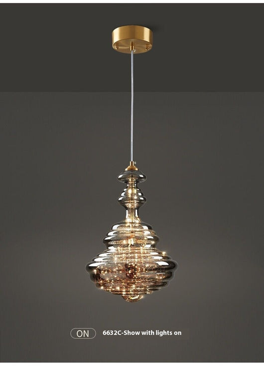 Lámpara Colgante de Cristal Minimalista Moderna - Image 20