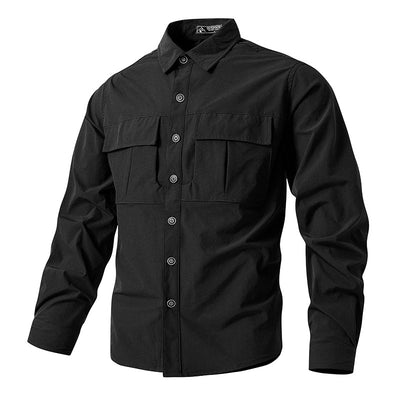 Camisa Táctica de Secado Rápido Consul para Hombre - Múltiples Bolsillos Entrenamiento - Image 6