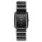 Reloj de Cerámica Elegante con Movimiento Quartz