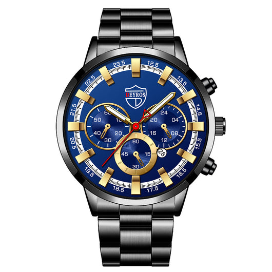 Reloj de Cuarzo Luminoso para Hombre - Elegancia Empresarial - Image 6