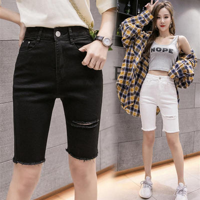 Pantalones Skinny Rotos de Talle Alto - Image 8