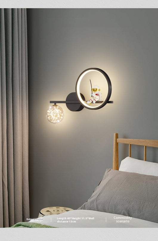 Lámpara Infantil Astronauta Galaxia - Luz de Noche para Dormitorio Niños - Image 14