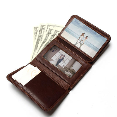 Billetera de Cuero Ultra Delgada para Hombre - Image 7
