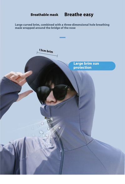 Ropa de Pesca y Ciclismo Protección UV Transpirable Ligera - Image 27