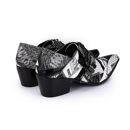 Zapatos Casuales de Cuero con Cordones y Plantilla Transpirable para Hombre - Image 11