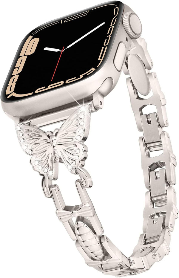 Correa de Reloj con Mariposa de Diamantes - Talla Pequeña - Image 7