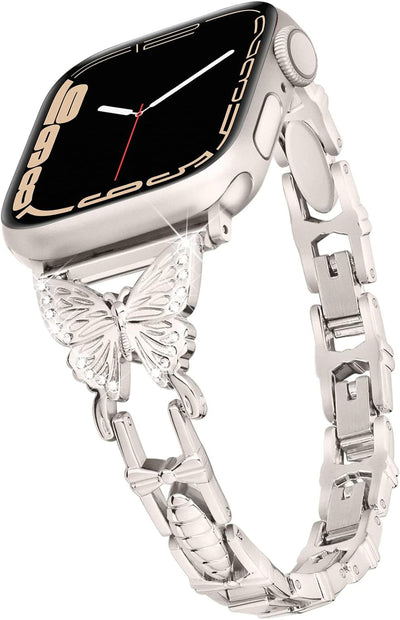 Correa de Reloj con Mariposa de Diamantes - Talla Pequeña - Image 7