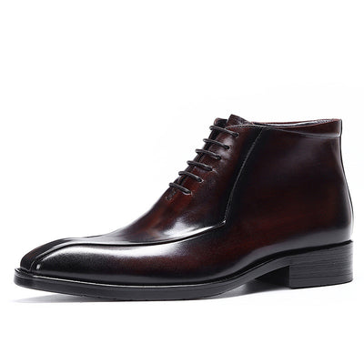 Zapatos de Cuero Genuino con Punta Fina para Hombre - Calzado Ejecutivo Premium - Image 4