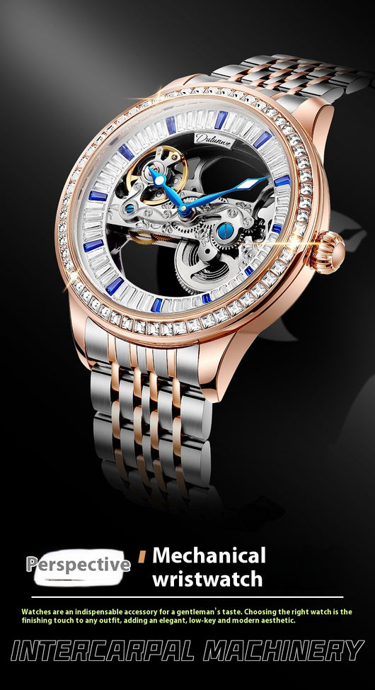 Reloj Mecánico de Lujo con Zirconia Resistente al Agua - Image 24