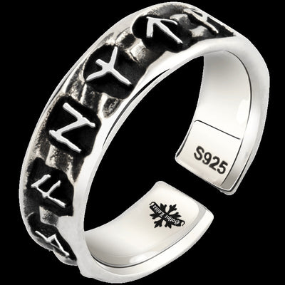 Anillo Vikingo Nórdico de Diseño Artesanal - Estilo Pirata y Totem - Image 9