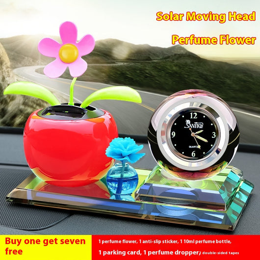 Adorno Perfumado para Auto con Cabeza Móvil y Cristal Tallado - Image 12