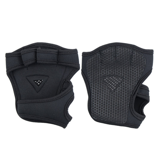 Guantes de Entrenamiento Fitness de Algodón con Hierro - Antideslizantes, Antiampollas y Transpirables - Image 2