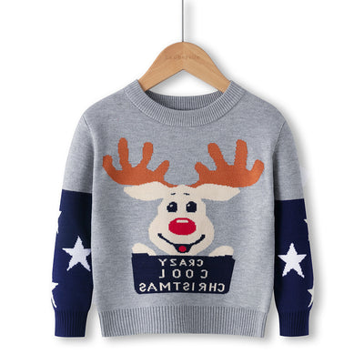 Suéter Navideño Muñeco de Nieve Rojo con Estampado Infantil - Image 3
