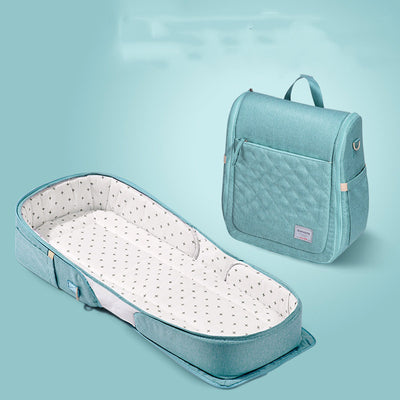 Cuna Portátil Plegable con Protección Antipreisón - Image 7