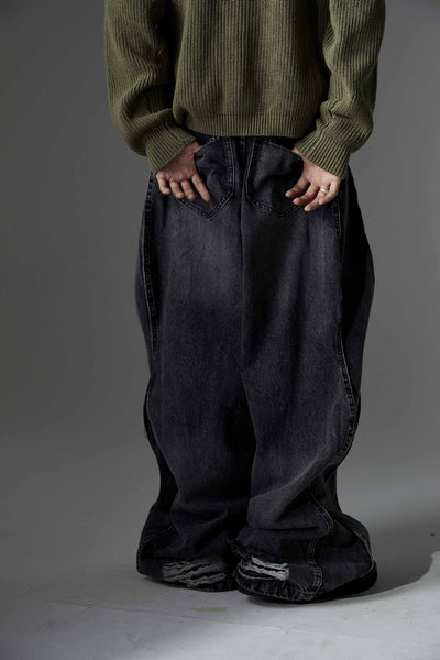 Jeans Rotos con Costuras Irregulares - Estilo Urbano Moderno - Image 14