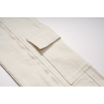Overol Hombre Diseño Europeo Americano con Cierre y Costura Decorativa - Image 13