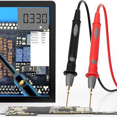 Cámara Microscópica Industrial 4K Multifunción con Multímetro Integrado - Image 13