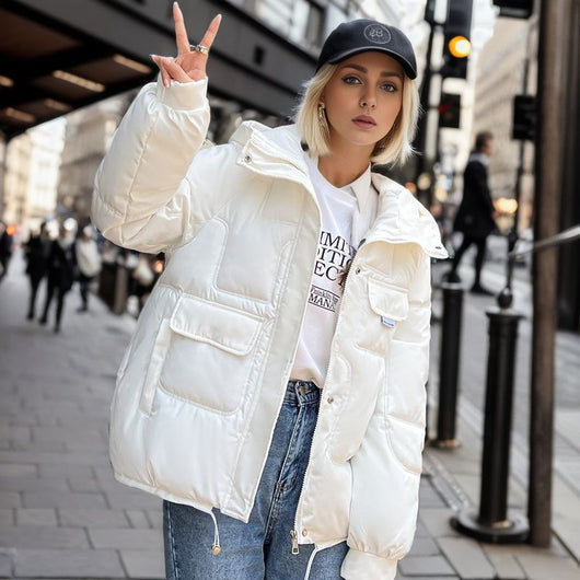 Abrigo Grueso para Otoño e Invierno para Mujer - Image 26