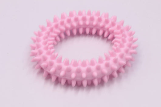 Juguete Masticable para Perros Anillo Espinado TPR - Limpieza Dental y Entrenamiento - Image 13