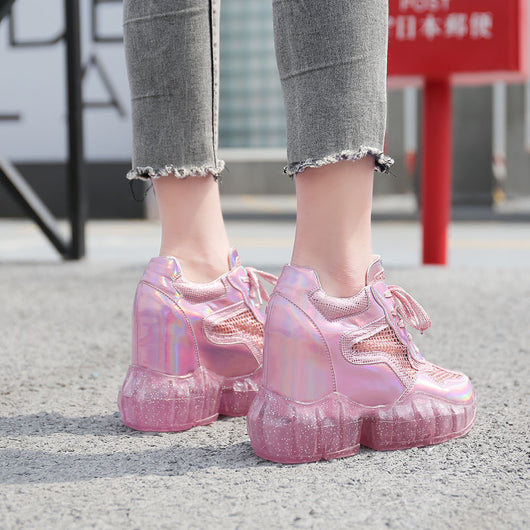 Zapatillas Deportivas Frozen Shoes Plataforma Mesh Transpirables - Image 11
