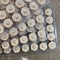 White 6pcs - 18MM