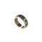 925 Silver Plated Ring Men's Cross Shape Female Adjustable Silver Plated