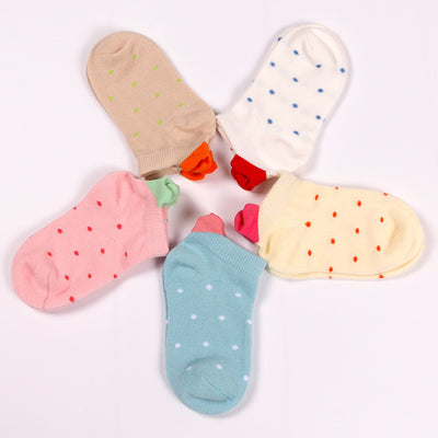 Calcetines de Algodón para Niños con Diseño 3D Amor Peinado - Image 4