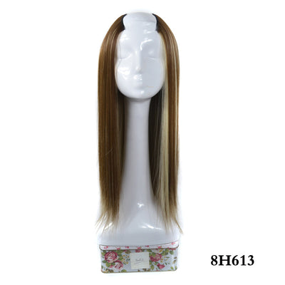 Extensión de Cabello Liso en U - Media Peluca Postiza - Image 16
