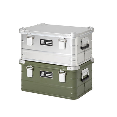 Caja de Almacenamiento Portátil de Aluminio para Camping y Vehículos - Image 6