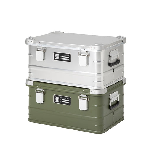 Caja de Almacenamiento Portátil de Aluminio para Camping y Vehículos - Image 6