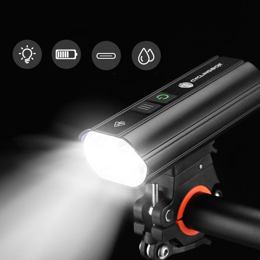 Luz Frontal para Bicicleta de Montaña 1800 Lúmenes - Image 2