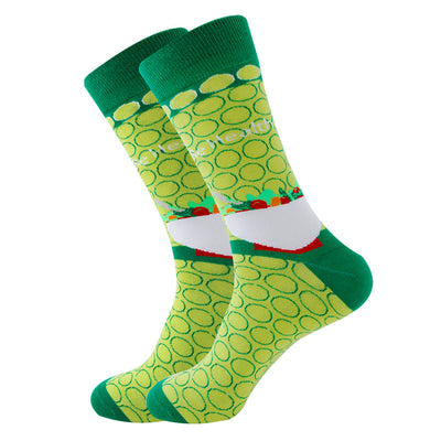 Calcetines Geométricos de Frutas para Mujer - Tendencia Urbana - Image 40