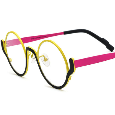 Lentes Redondos de Titanio Ultraligero en Colores Vibrantes - Image 9