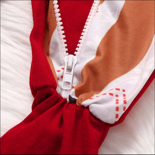 Pijamas Navideños a Juego para Toda la Familia - Estampado de Zorro Lindo - Image 5