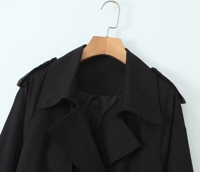 Abrigo Trench Casual Largo para Mujer - Image 22