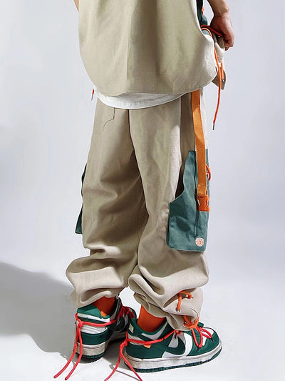 Pantalones Corte Holgado Talla Grande con Diseño Estructurado - Image 13