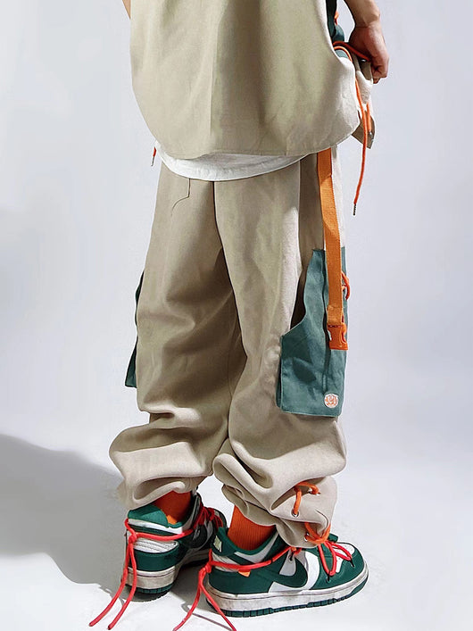 Pantalones Corte Holgado Talla Grande con Diseño Estructurado - Image 13