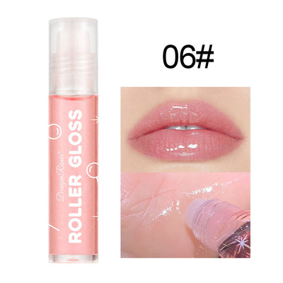 Brillo Labial Perlado Transparente con Brillantes - Efecto Espejo Luminoso - Image 11