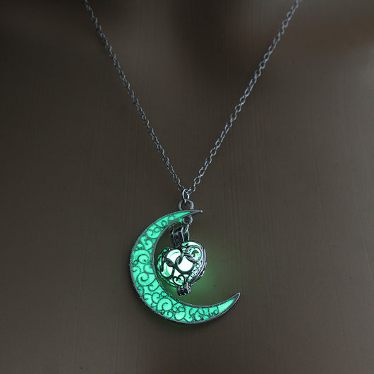 Collar Colgante Luminoso Plateado - Cadena de Plata - Image 17