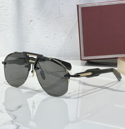 Gafas de Sol Piloto Metal Lujo Ligero - Protección UV Estilo INS - Image 9