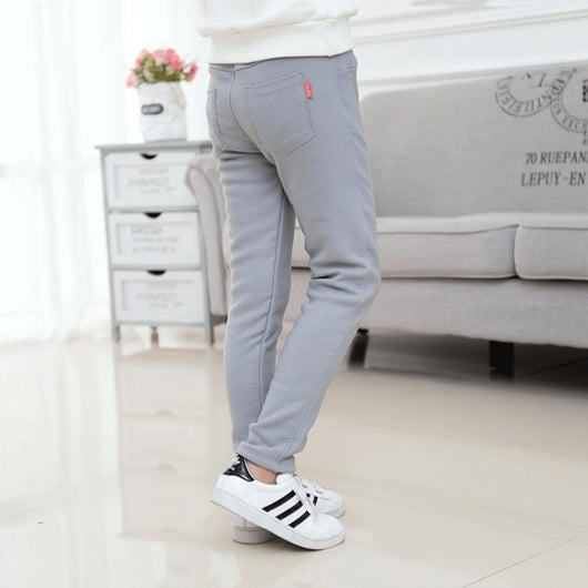 Leggings Térmicos Infantiles con Forro Polar para Invierno