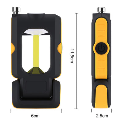 Linterna Rotativa para Reparación Automotriz con Imán Potente y Recogedor - Image 2
