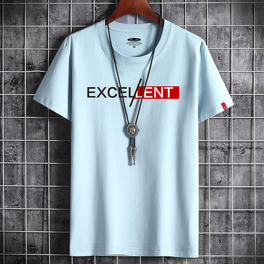 Camiseta de Algodón para Hombre - Básico Versátil de Manga Corta - Image 5