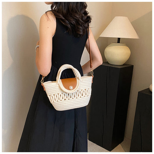 Bolso Crossbody Tejido Calado a Juego para Mujer - Image 20