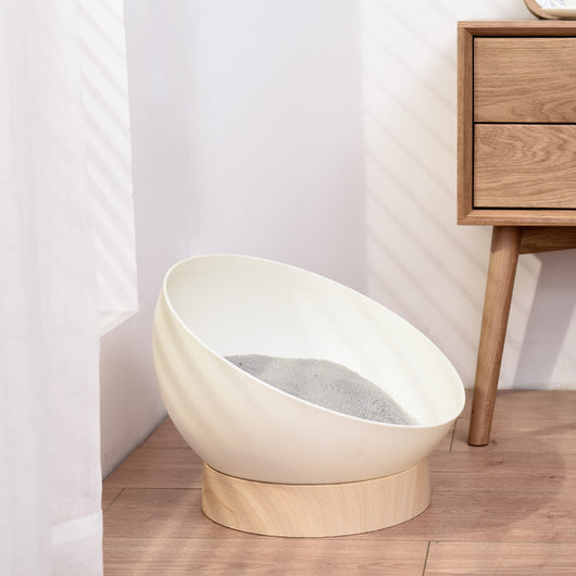 Cama Gato Abierta con Base Diseño Madera Plástica - Image 3