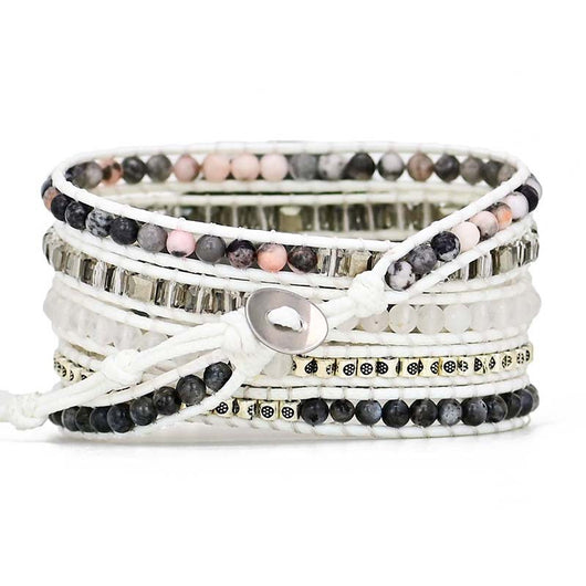 Pulsera Reloj Tejida Bohemia con Cuerda de Cera - Image 9