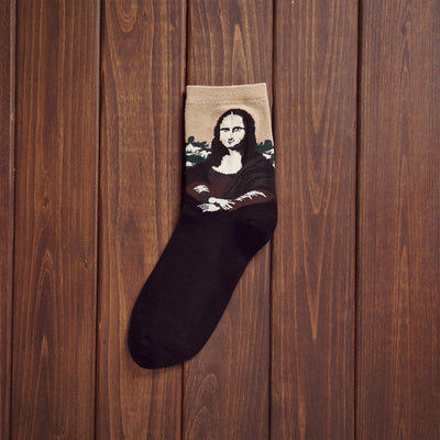 Calcetines Retro Literarios para Hombre Talla Mediana